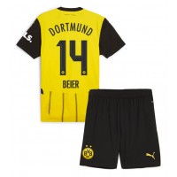 Camiseta Borussia Dortmund Maximilian Beier #14 Primera Equipación Replica 2024-25 para niños mangas cortas (+ Pantalones cortos)